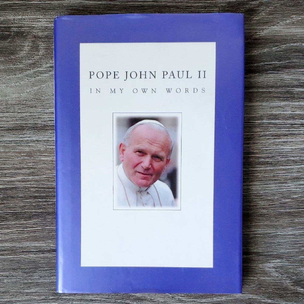 📚 Pope John Paul II In My Words Book